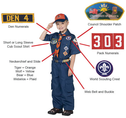Early Cub Scout Uniforms